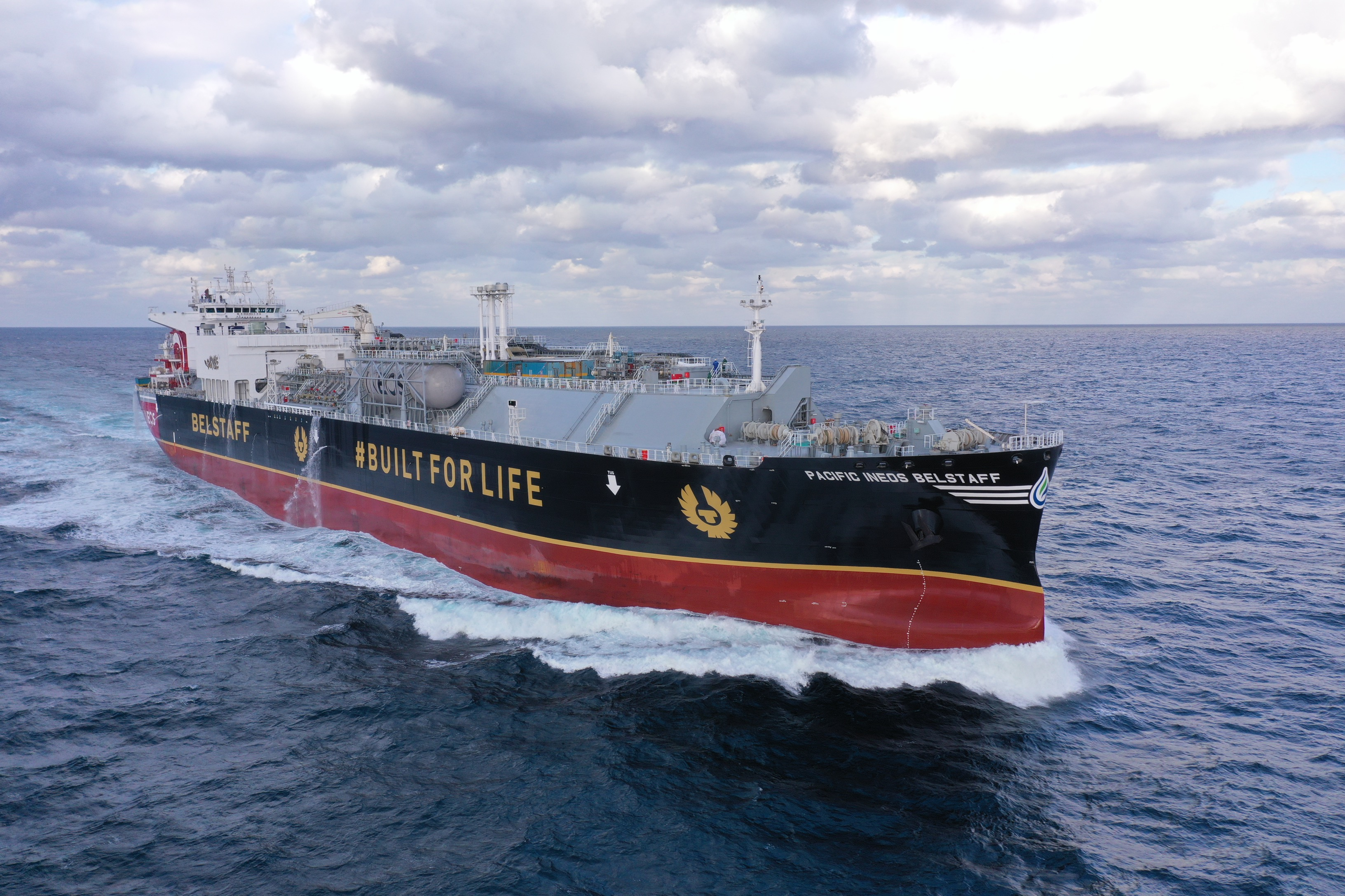 Powering the world's largest ethane carrier